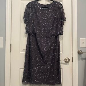 Adrianna Papell sequin cocktail dress